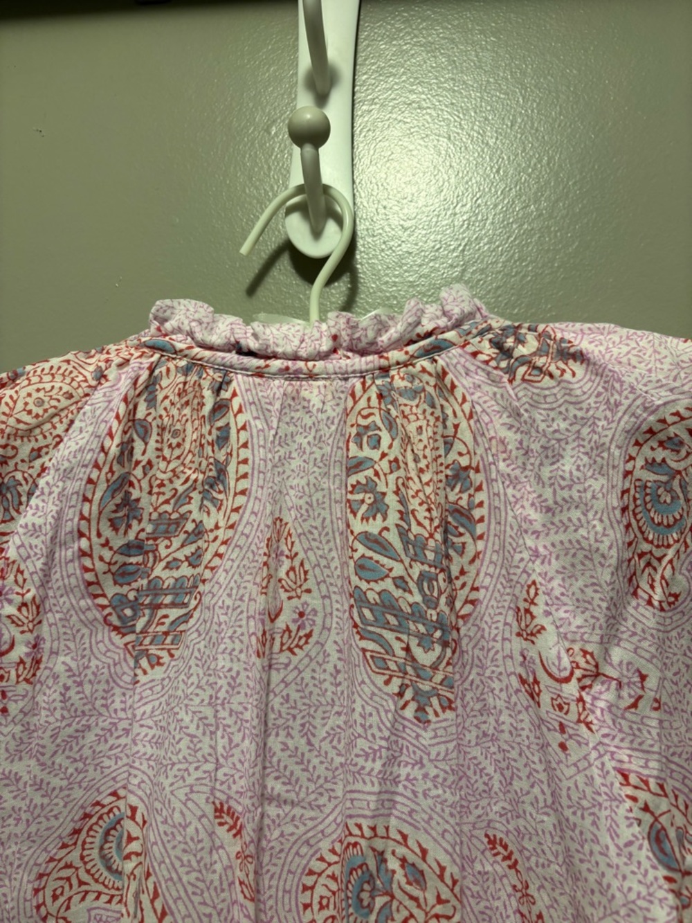Oliphant Paisley Balloon Sleeve Dress - Picture 5 of 6